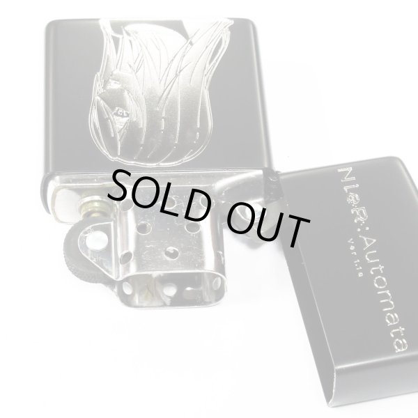 Photo3: Zippo NieR:Automata A2 SQUARE ENIX Matte Black Silver Both Sides Etching Japan Limited Oil Lighter (3)