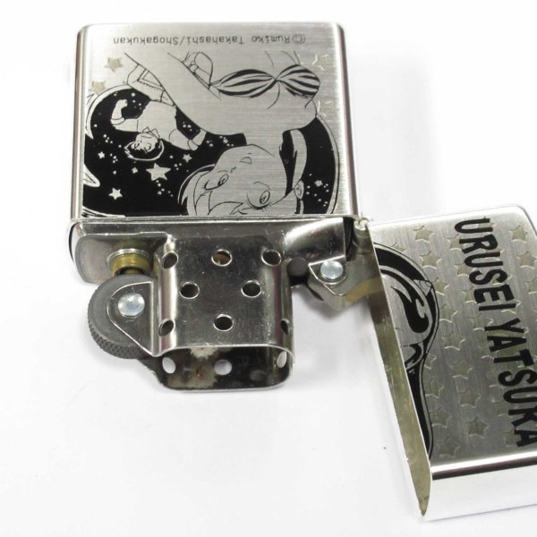 Photo3: Vintage Zippo Urusei Yatsura Lum Japanese Anime Etching Japan Limited Oil Lighter (3)