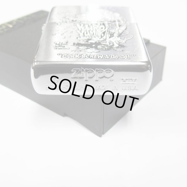 Photo4: Vintage Zippo Kuroyume CORKSCREW A GO GO! x Rockin' JellyBean Japan Limited Oil Lighter (4)