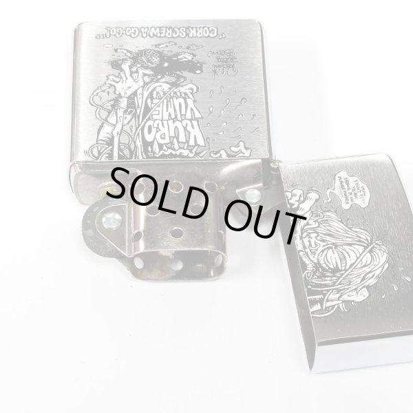 Photo3: Vintage Zippo Kuroyume CORKSCREW A GO GO! x Rockin' JellyBean Japan Limited Oil Lighter (3)