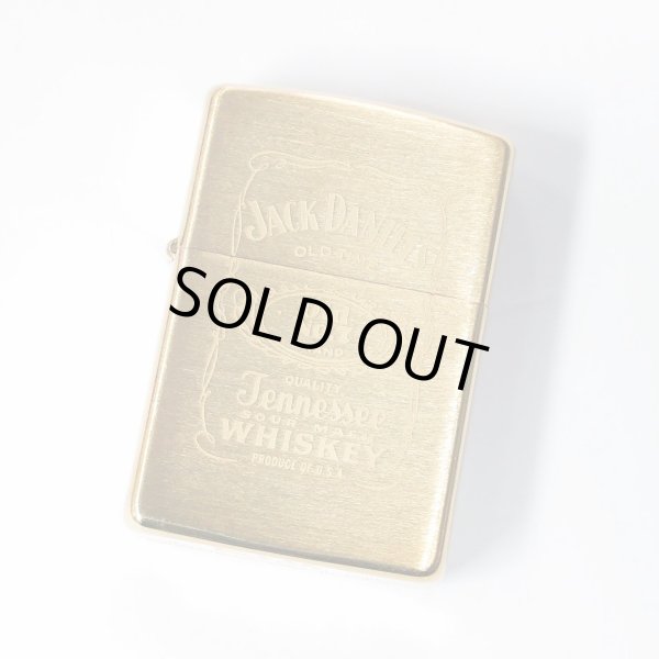 Photo2: Vintage Zippo Jack Daniel's Brass Satena 1997 Oil Lighter (2)