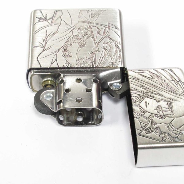 Photo3: Zippo BLACK LAGOON Shenhua Both Sides Etching Oxidized Silver Plating Japanese Anime Japan Limited Oil Lighter (3)