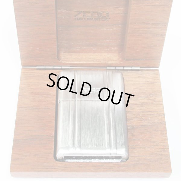 Photo4: Vintage Zippo ZERO HALLIBURTON Aluminum Jacket Japan 1000 Limited Oil Lighter (4)