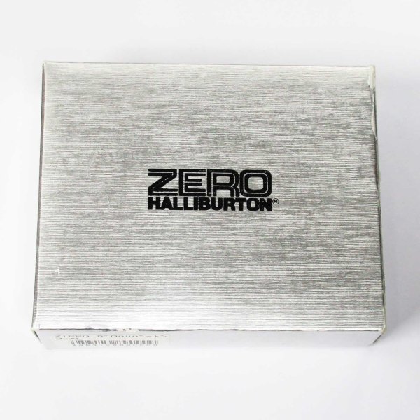 Photo11: Vintage Zippo ZERO HALLIBURTON Aluminum Jacket Japan 1000 Limited Oil Lighter (11)