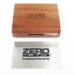 Photo9: Vintage Zippo ZERO HALLIBURTON Aluminum Jacket Japan Limited Oil Lighter (9)