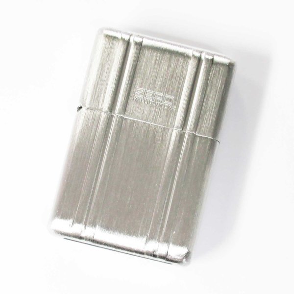 Photo1: Vintage Zippo ZERO HALLIBURTON Aluminum Jacket Japan Limited Oil Lighter (1)