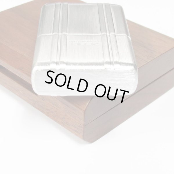 Photo6: Vintage Zippo ZERO HALLIBURTON Aluminum Jacket Japan 1000 Limited Oil Lighter (6)