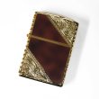 Photo1: Zippo Arabesque Gold Plating Both Sides Etching Japan Limited Oil Lighter (1)