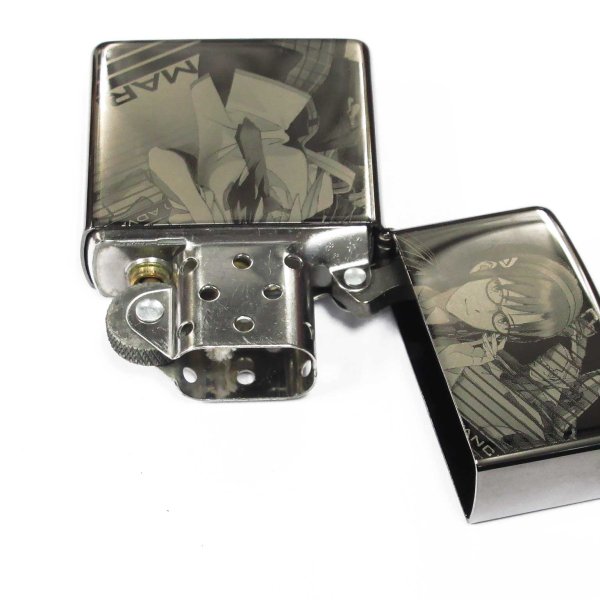 Photo3: Zippo Evangelion Eva Makinami Mari Illustrious 新劇場版:破 Black Nickel Japan Limited Oil Lighter (3)