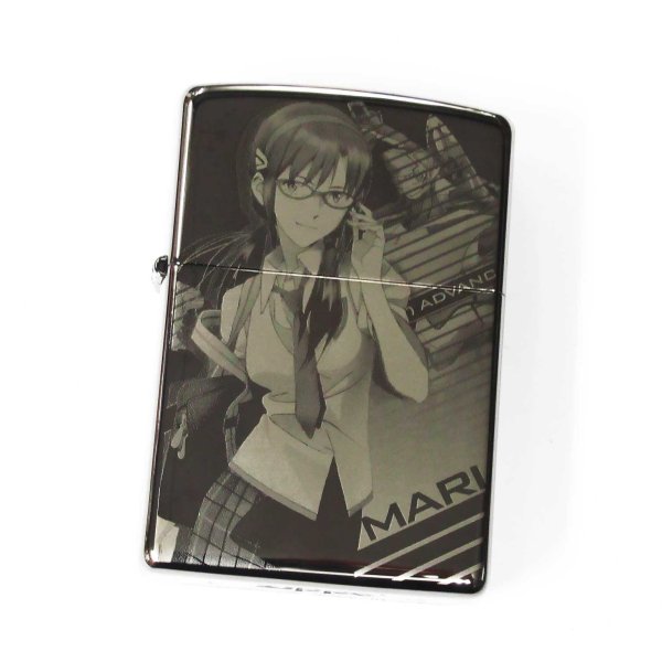 Photo1: Zippo Evangelion Eva Makinami Mari Illustrious 新劇場版:破 Black Nickel Japan Limited Oil Lighter (1)