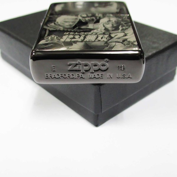 Photo4: Zippo Fist of the North Star 真 北斗無双2 Kanji Black Nickel Plating Japan Limited Oil Lighter (4)