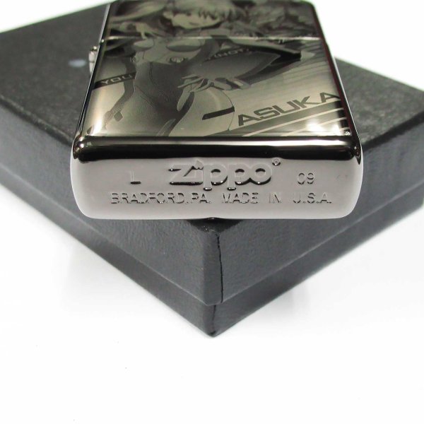 Photo4: Zippo Evangelion Eva Shikinami Asuka Langley 新劇場版:破 Black Nickel Japan Limited Oil Lighter (4)