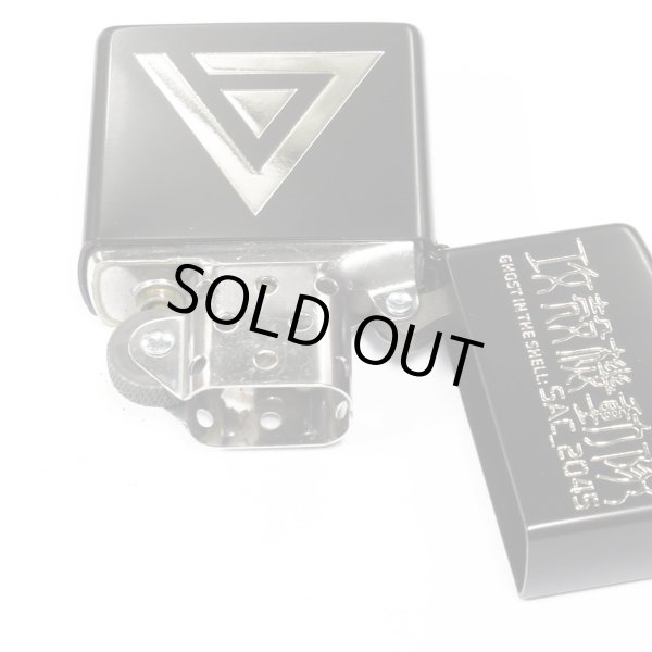 Photo3: Zippo 攻殻機動隊 GHOST IN THE SHELL SAC 2045 Matte Black Silver Etching Japan Limited Oil Lighter (3)
