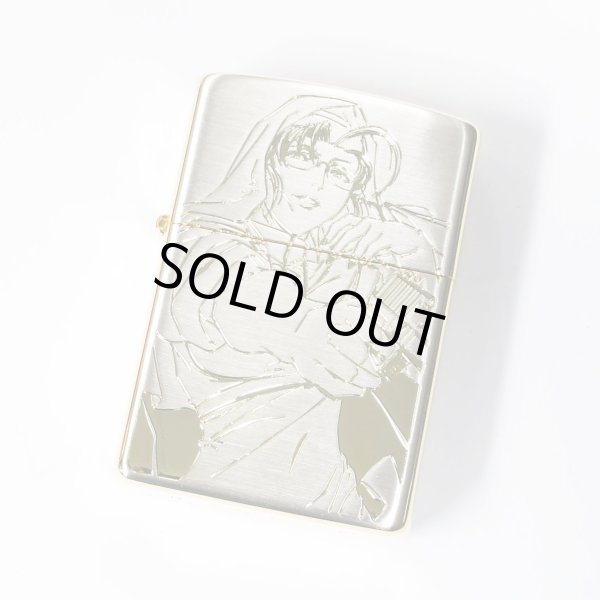 Photo1: Zippo BLACK LAGOON Sister Eda Silver Gold Plating Both Sides Etching Japanese Anime Japan Limited Oil Lighter (1)