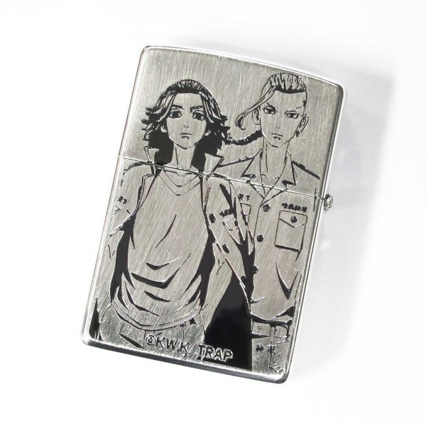 Photo2: Zippo Tokyo Revengers Both Sides Etching Used Finish Feeling Japanese Anime Japan Limited Oil Lighter (2)