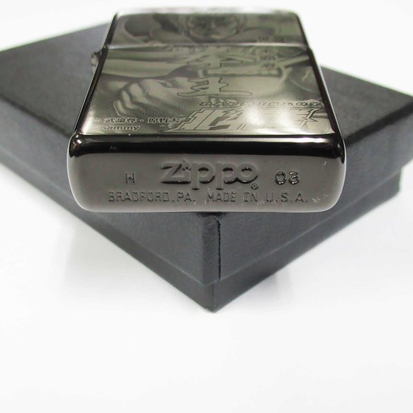 Photo4: Zippo Fist of the North Star 北斗の拳 世紀末覇者 拳王 Kanji Black Nickel Plating Japan Limited Oil Lighter (4)