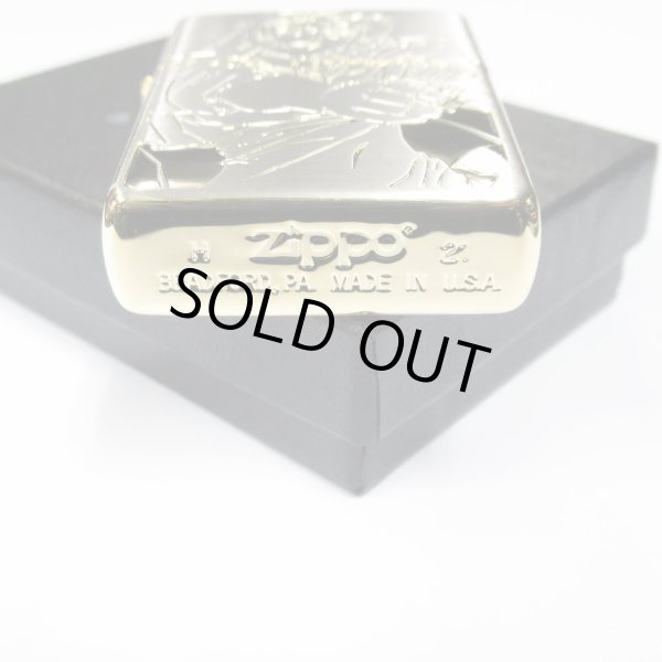 Photo4: Zippo BLACK LAGOON Sister Eda Silver Gold Plating Both Sides Etching Japanese Anime Japan Limited Oil Lighter (4)