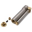 Photo2: Douglass Field-L Classic Design Cigarette Oil Lighter Stainless steel Made in Japan (2)