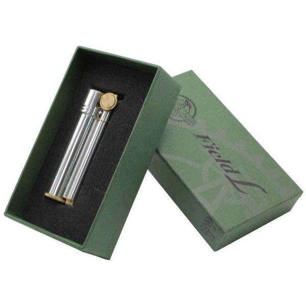 Photo4: Douglass Field-L Classic Design Cigarette Oil Lighter Aluminum Made in Japan (4)