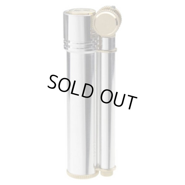 Photo1: Douglass Field-L Classic Design Cigarette Oil Lighter Aluminum Made in Japan (1)