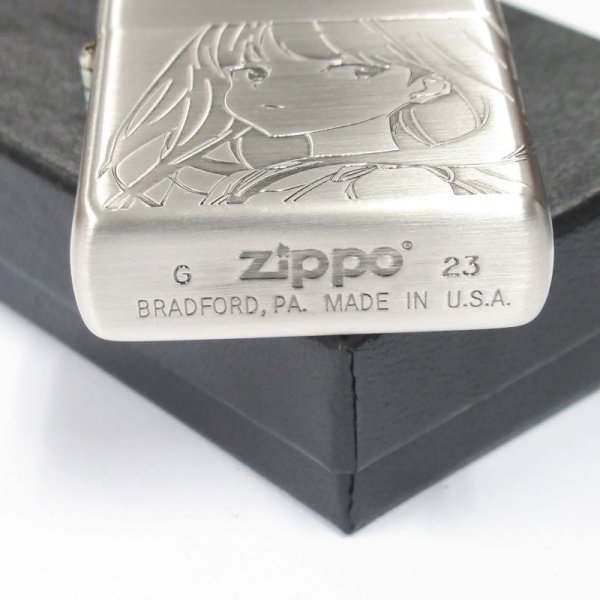 Photo4: Zippo Lycoris Recoil Chisato Takina Oxidized Silver 3-sides Etching Japan Limited Japanese Anime Oil Lighter (4)