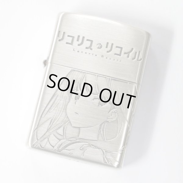 Photo1: Zippo Lycoris Recoil Chisato Takina Oxidized Silver 3-sides Etching Japan Limited Japanese Anime Oil Lighter (1)