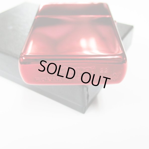 Photo6: Zippo Armor Case Jumping Carp Sakura Cherry Blossoms Ion Red Japan Limited Oil Lighter (6)