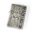 Photo1: Zippo BLACK LAGOON ROBERTA Both Sides Etching Used Finish Feeling Japanese Anime Japan Limited Oil Lighter (1)