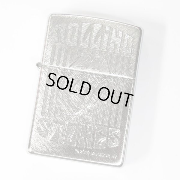 Photo2: Zippo The Rolling Stones Herringbone Sweep Etching Chrome 2013 Oil Lighter (2)