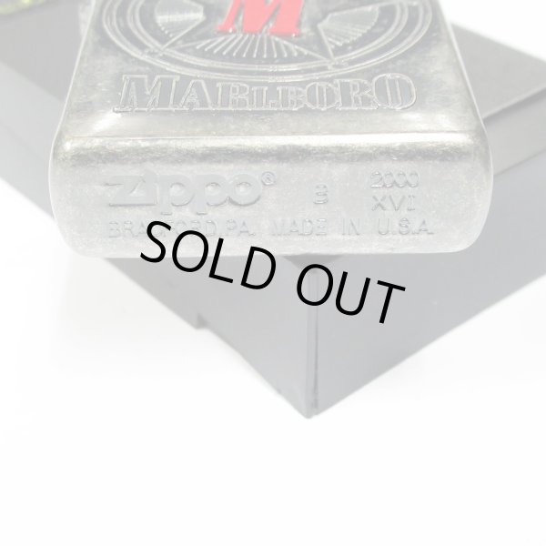 Photo4: Vintage Zippo Marlboro Etching Barrel Finish 2000 Japan Limited Oil Lighter (4)