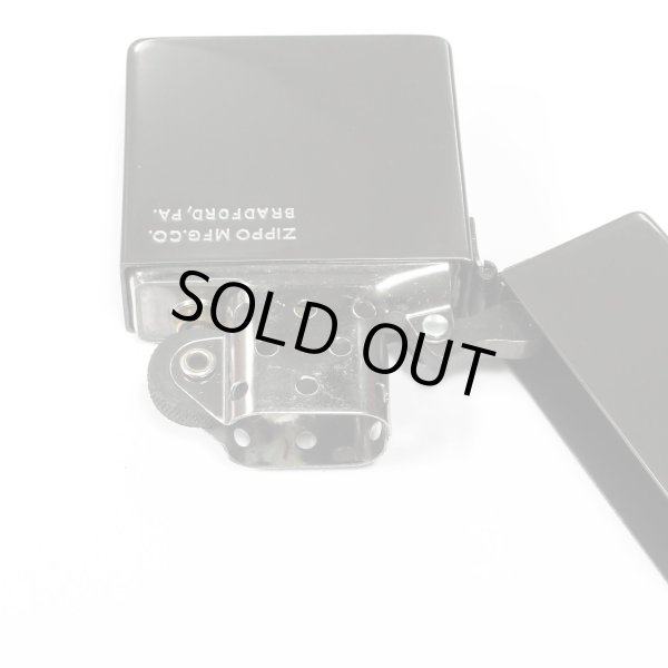 Photo4: Zippo 1935 Replica Side Logo Skull Etching Black Nickel Japan Limited Oil Lighter (4)