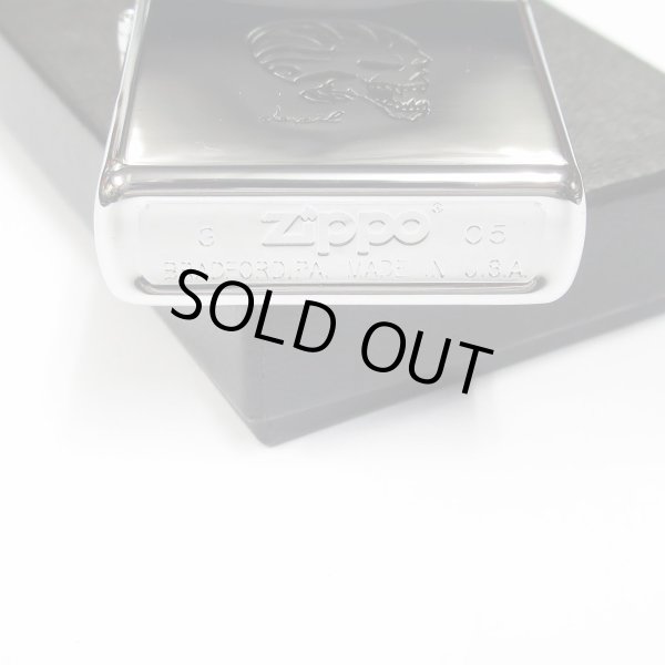 Photo4: Vintage Zippo Tribal Tattoo Skull Chrome Polish Etching Japan Limited Oil Lighter (4)