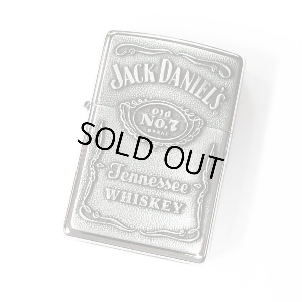 Photo1: Zippo Jack Daniel's Metal Mirror Polish 2013 Oil Lighter (1)