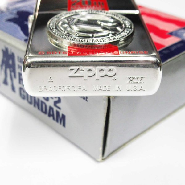 Photo6: Vintage Zippo Mobile Suit Gundam 20th Anniversary MS-06F Zaku Japan Limited Anime Oil Lighter (6)