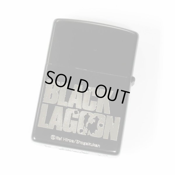 Photo2: Zippo BLACK LAGOON MOD92F Sword Cutlass Metal Both Sides Etching Japanese Anime Japan Limited Oil Ligter (2)