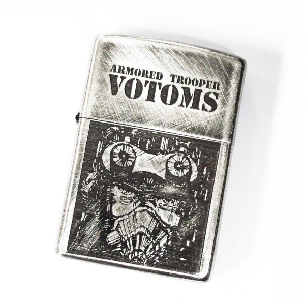Photo1: Zippo Armored Trooper Votoms Chirico Both Sides Etching Used Finish Feeling Japanese Anime Japan Limited Oil Lighter (1)