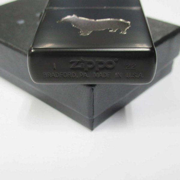 Photo4: Zippo Cowboy Bebop Ain Matte Black Silver Both Sides Etching Japan Limited Oil Lighter (4)