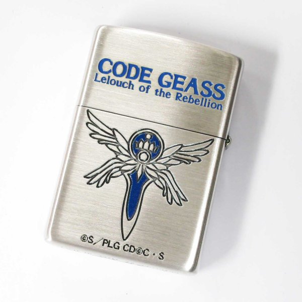 Photo2: Zippo CODE GEASS Lelouch of the Rebellion Suzaku Oxidized Silver Both Sides Etching Japan Limited Japanese Anime Oil Lighter (2)