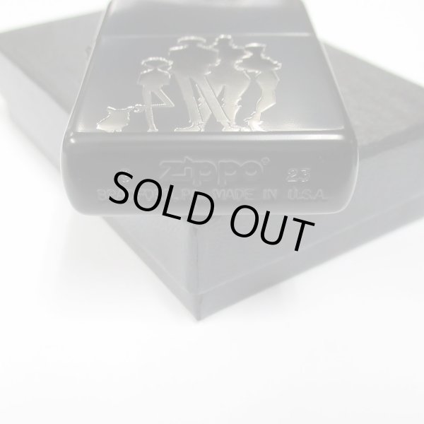 Photo4: Zippo Cowboy Bebop Spaceship Bebop Crew Matte Black Silver Both Sides Etching Japan Limited Oil Lighter (4)