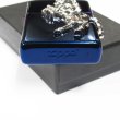 Photo6: Zippo Winning Whinny Silver Horse Metal Blue Titanium Plating Etching Japan Limited Oil Lighter (6)