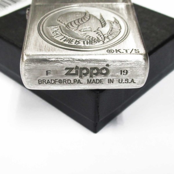 Photo4: Zippo Jormungand Night Nine Japanese Anime Manga Used Finish Feeling Japan Limited Oil Lighter (4)