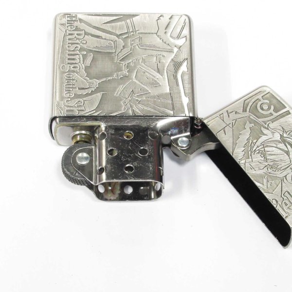 Photo3: Zippo The Rising Of The Shield Hero Naofumi Iwatani Used Finish Feeling Japan Limited Oil Lighter (3)