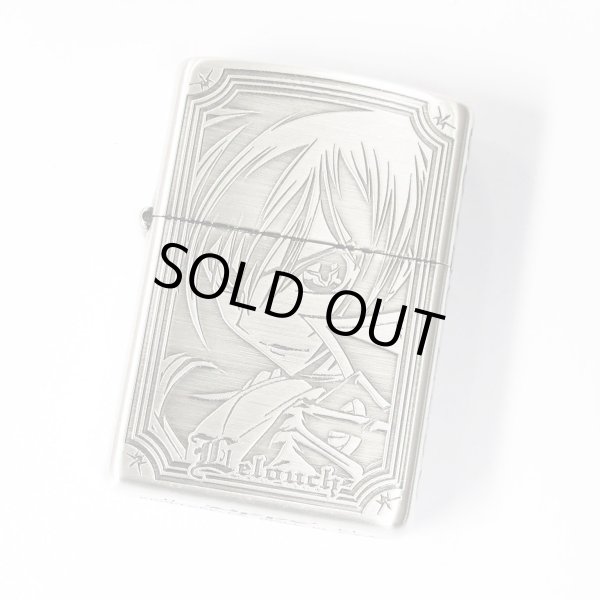 Photo1: Zippo CODE GEASS Lelouch of the Rebellion Oxidized Silver 3-Sides Etching Japan Limited Japanese Anime Oil Lighter (1)