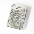 Photo2: Zippo Laid-Back Camp Yurucamp Season3 Nadeshiko Rin Japanese Anime 3-sides Etching Oxidized Silver Japan Limited Oil Lighter (2)