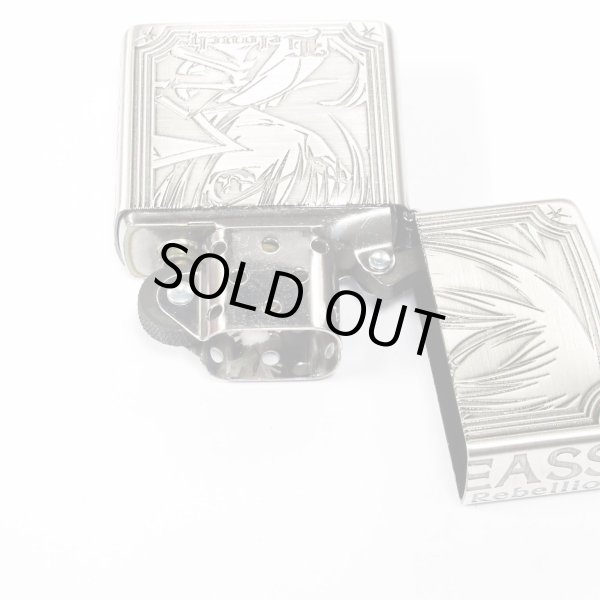 Photo3: Zippo CODE GEASS Lelouch of the Rebellion Oxidized Silver 3-Sides Etching Japan Limited Japanese Anime Oil Lighter (3)