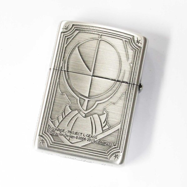 Photo2: Zippo CODE GEASS Lelouch of the Rebellion Oxidized Silver 3-Sides Etching Japan Limited Japanese Anime Oil Lighter (2)