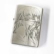 Photo1: Zippo CODE GEASS Lelouch of the Rebellion C.C. Oxidized Silver Both Sides Etching Japan Limited Japanese Anime Oil Lighter (1)