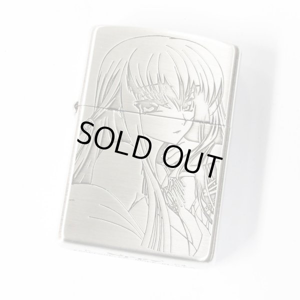 Photo1: Zippo CODE GEASS Lelouch of the Rebellion C.C. Oxidized Silver Both Sides Etching Japan Limited Japanese Anime Oil Lighter (1)