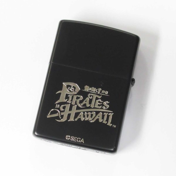 Photo2: Zippo Ryu ga Gotoku 8 Gaiden Goro Pirates Flag Like a Dragon Matte Black Silver Both Sides Etching Japan Limited Oil Lighter (2)