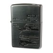Photo1: Zippo NISSAN SKYLINE GT-R BNR32 Both Sides Etching Black Nickel Plating Japan Limited Oil Lighter (1)